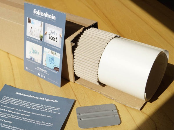 Milchglasfolie Lianen Sichtschutzfolie Verpackung